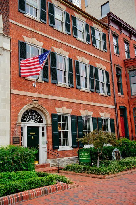 The James&nbsp;Monroe&nbsp;House, 2017&nbsp;I&nbsp;Street&nbsp;NW